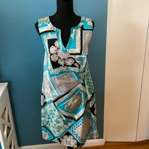 Fitted summer colorful dress by Spense